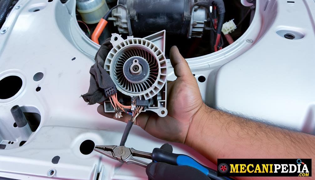 blower motor malfunction detected